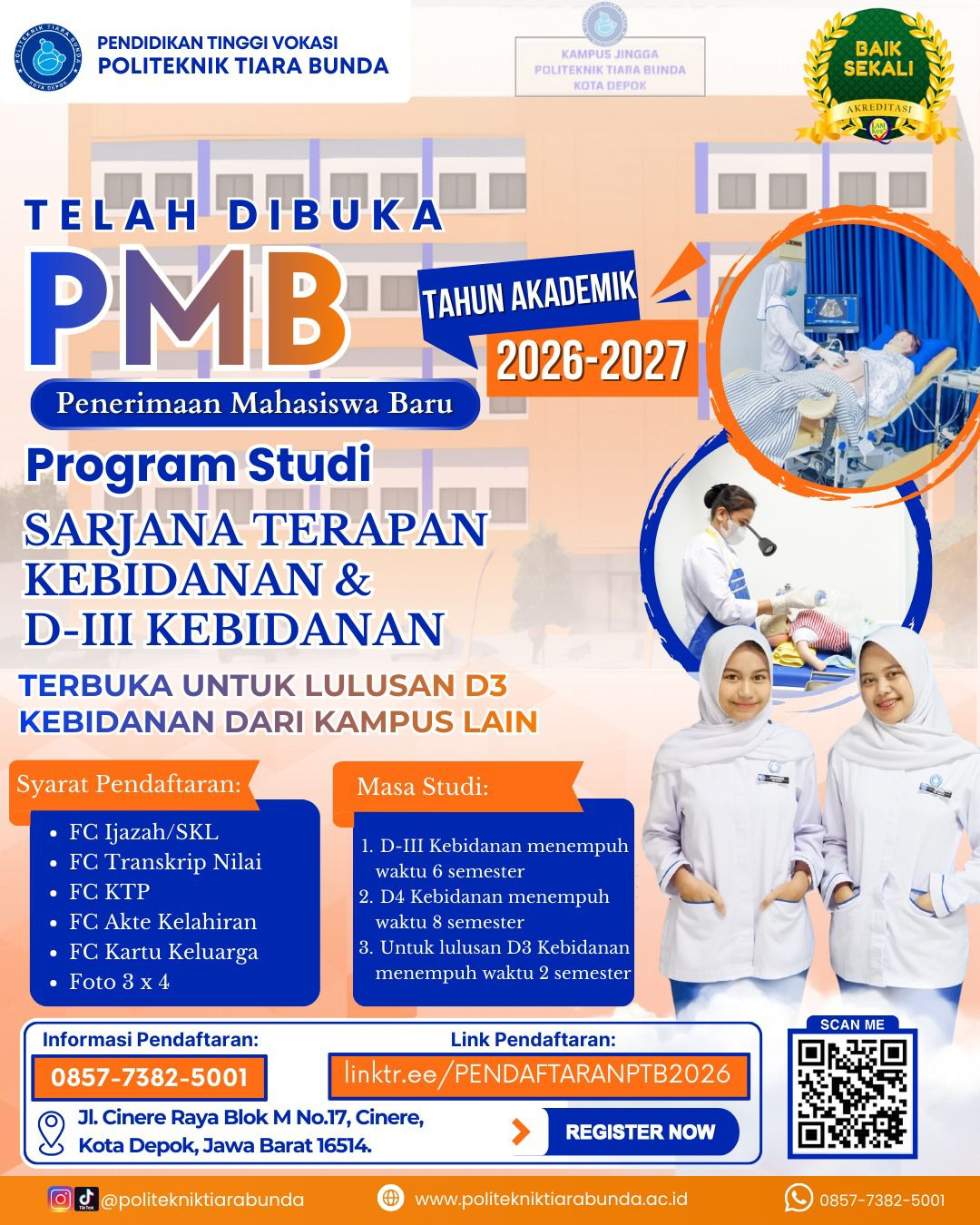 Yuk Buruan Segera Daftarkan Dirimu Sekarang Juga Yaa...!